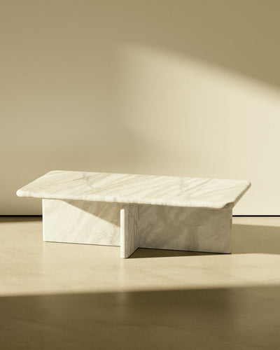 product image for plinth small rectangular marble coffee table csl4212s slm 22 24