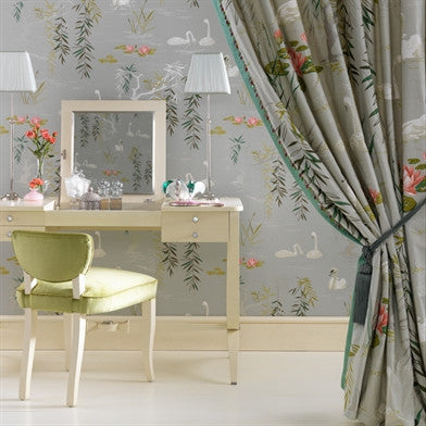 product image for Swan Lake Wallpaper by Nina Campbell for Osborne & Little 73