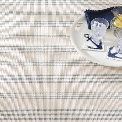 product image for swedish stripe woven cotton rug by annie selke rp42 2512 2 83