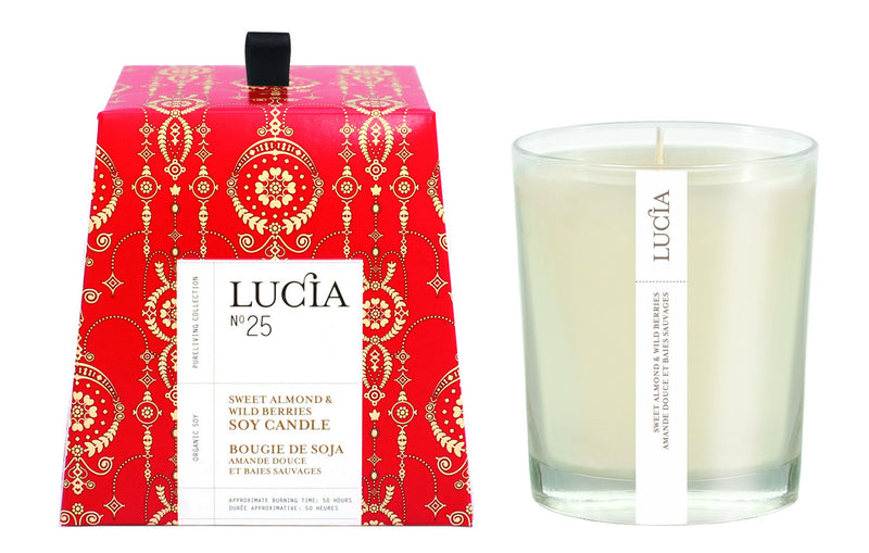 media image for Sweet Almond & Wild Berries Candle design by Lucia 230