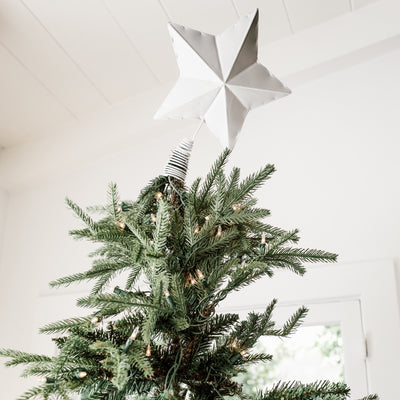 product image for metal christmas star for tree by ladron dk 4 8