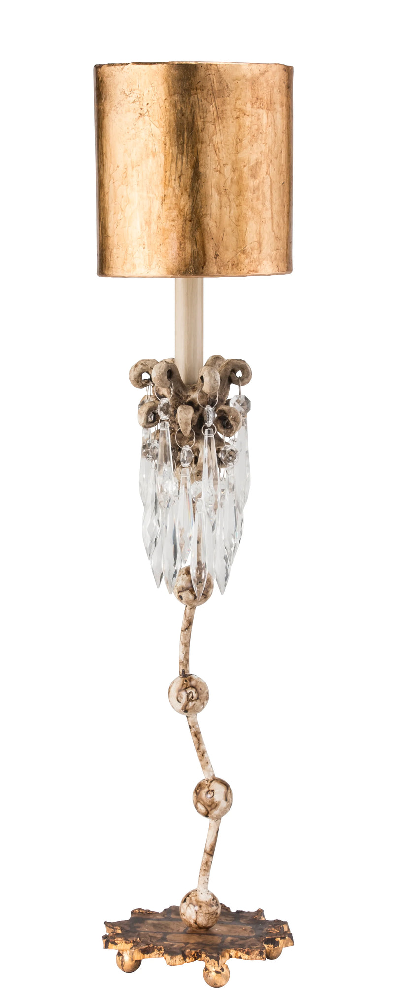 media image for venetian crystal and distressed finished accent table lamp by lucas mckearn ta1060 1 23