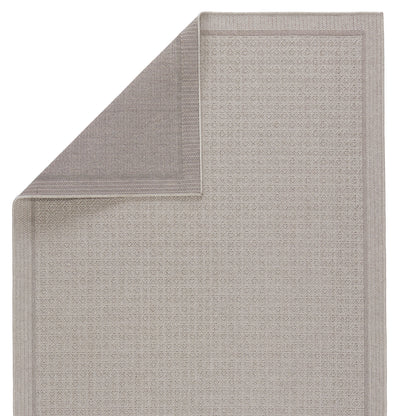 product image for Maeva Indoor/Outdoor Border Grey Rug by Jaipur Living 7