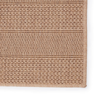 product image for Avae Indoor/Outdoor Striped Beige & Light Brown Rug by Jaipur Living 18