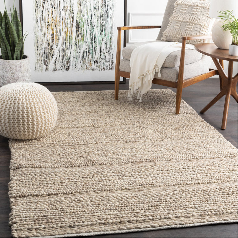 media image for Tahoe TAH-3700 Hand Woven Rug in Cream & Camel by Surya 230