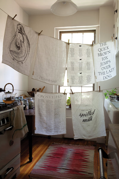 product image for Slow Down Tea Towel design by Sir/Madam 31