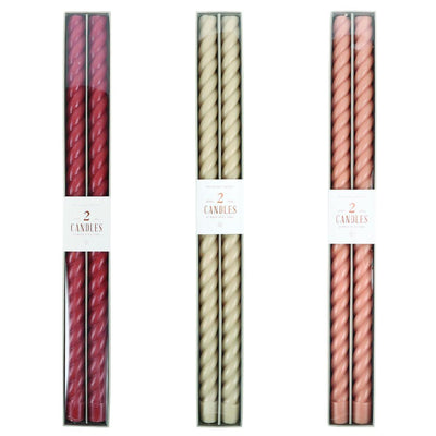 product image for Fancy Taper Candles in Various Colors & Styles 3