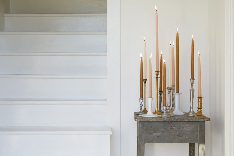 media image for Taper Candles in Petal 27