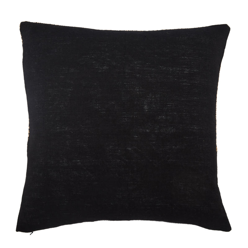 media image for Sila Geometric Pillow in Light Tan & Black by Jaipur Living 299