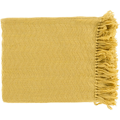 product image of Thelma THM-6000 Woven Throw in Bright Yellow by Surya 525