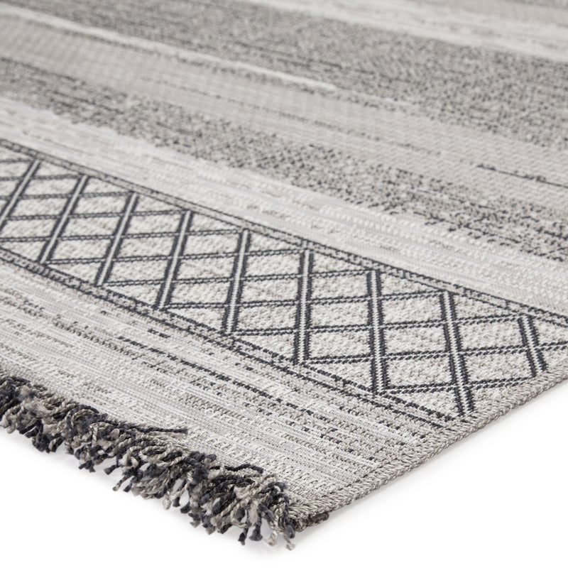 media image for Cote Indoor/ Outdoor Trellis Gray/ Light Gray Rug by Jaipur Living 218