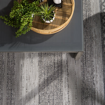 product image for Cote Indoor/ Outdoor Trellis Gray/ Light Gray Rug by Jaipur Living 0