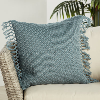 product image for Tallis Maritima Indoor/Outdoor Blue Pillow 4 43