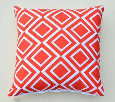 product image of Orange Diamonds Pillow design by 5 Surry Lane 52