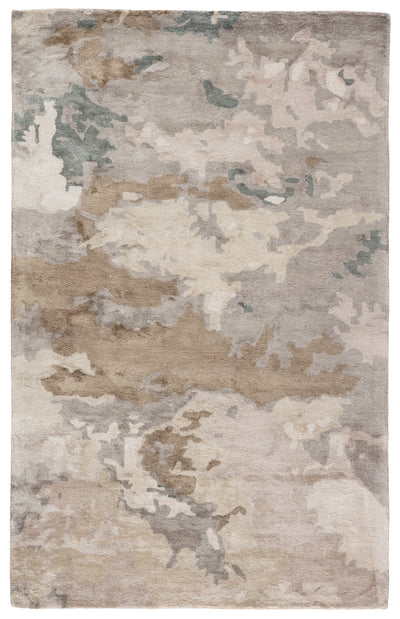 product image of Glacier Handmade Abstract Light Gray/ Taupe Rug by Jaipur Living 596