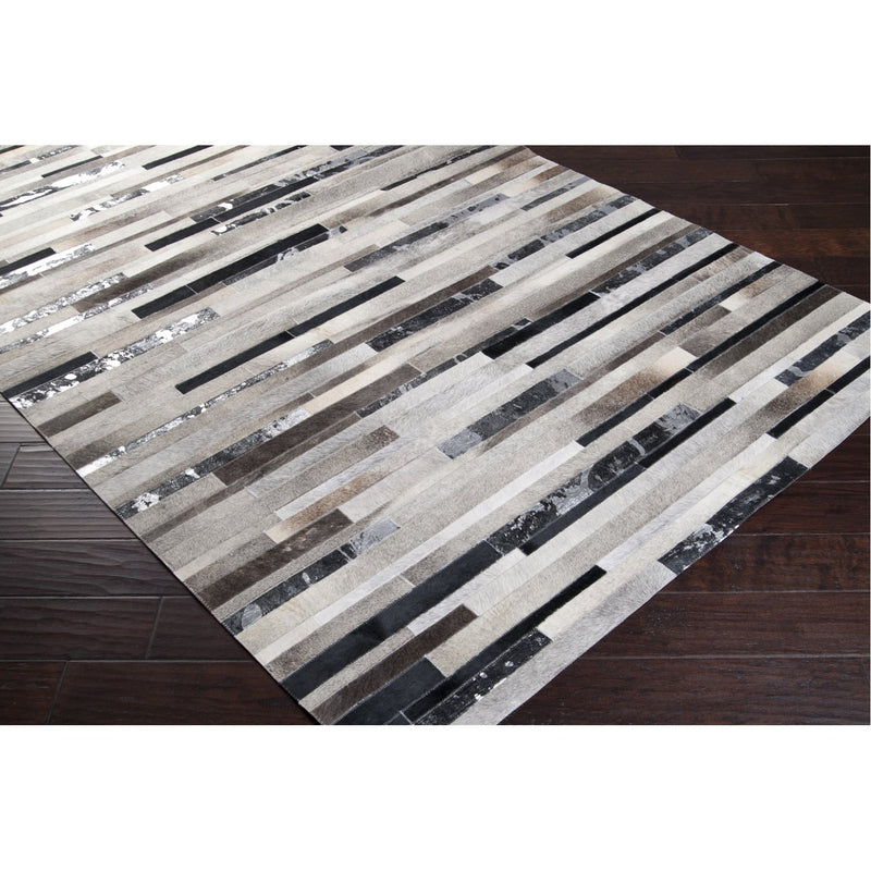 media image for Trail TRL-1120 Hand Crafted Rug in Black & Ivory by Surya 261