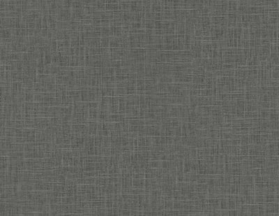 product image of Myrna Linen Charcoal Wallpaper from the Even More Textures Collection by Seabrook 591