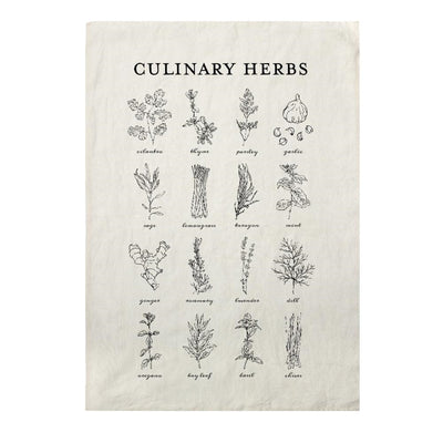 product image of Culinary Herbs Tea Towel1 518