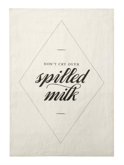 product image of Spilled Milk Tea Towel design by Sir/Madam 569