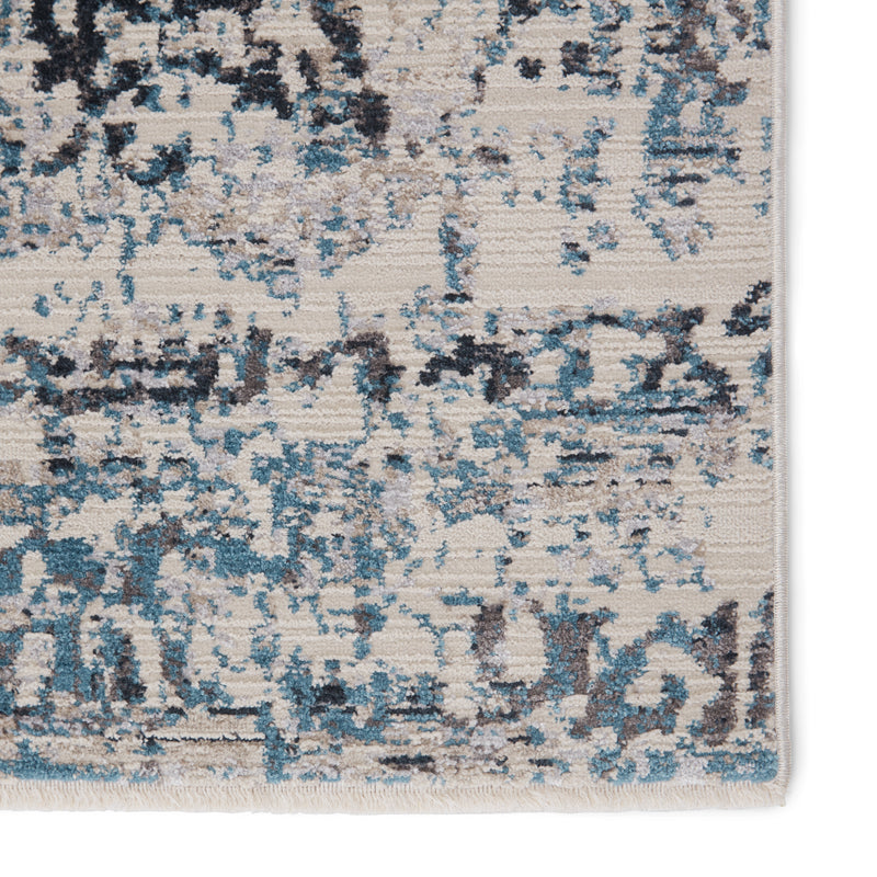 media image for Halston Abstract Rug in Gray & Blue by Jaipur Living 247