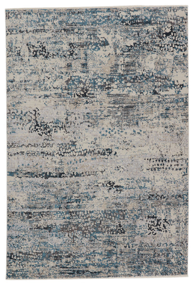 product image for Halston Abstract Rug in Gray & Blue by Jaipur Living 29