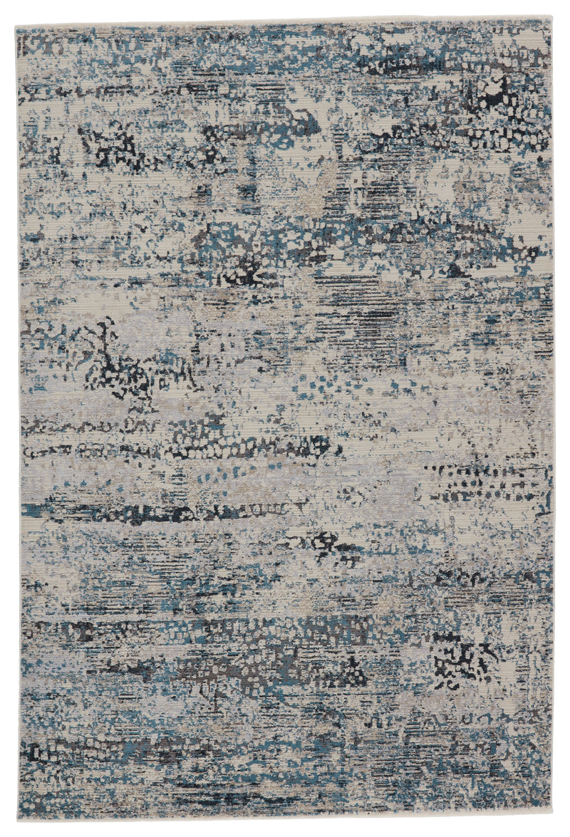 media image for Halston Abstract Rug in Gray & Blue by Jaipur Living 252