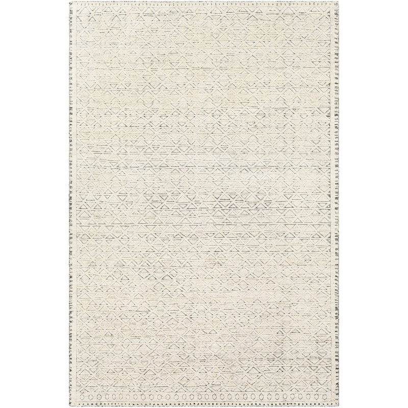 media image for Tunus TUN-2301 Hand Knotted Rug in Cream & Dark Brown by Surya 291