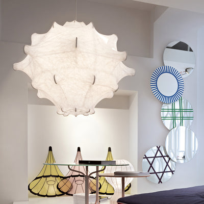 product image for Taraxacum Cocoon Plastic Pendant Lighting in Various Colors & Sizes 7