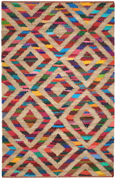 product image of tetra chindi multi handwoven jute rug by dash albert da1932 1014 1 545