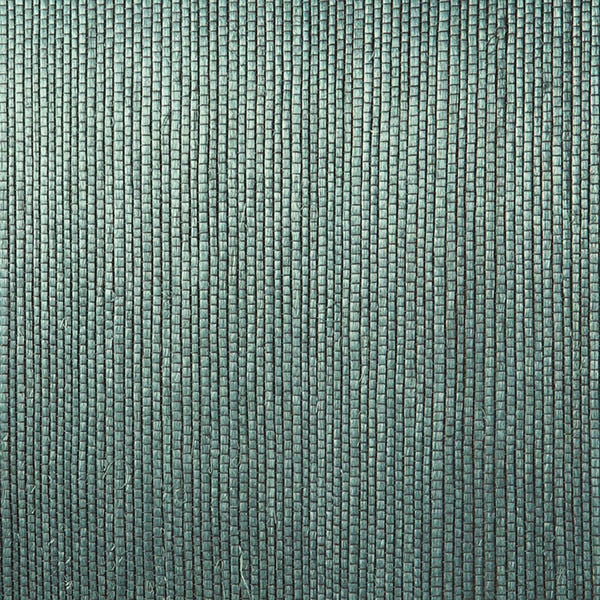 media image for Thanos Teal Grasscloth Wallpaper from the Jade Collection by Brewster Home Fashions 231