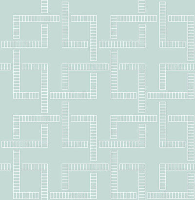 product image for Theory Turquoise Geometric Wallpaper from the Symetrie Collection by Brewster Home Fashions 75