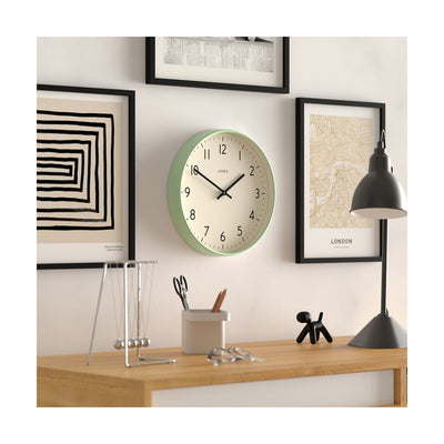 product image for Jones Studio Wall Clock in Neo Mint 4