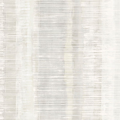 product image of Tikki Natural Ombre Wallpaper in Grey Mist and Ivory from the Boho Rhapsody Collection by Seabrook Wallcoverings 514