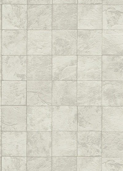 product image of Tile Wallpaper in Light Grey and Ivory design by BD Wall 515