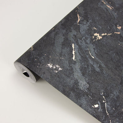 product image for Titania Marble Texture Wallpaper in Black from the Polished Collection by Brewster Home Fashions 20