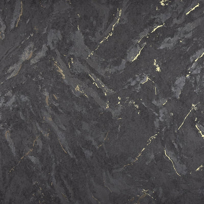 product image of Titania Marble Texture Wallpaper in Black from the Polished Collection by Brewster Home Fashions 515