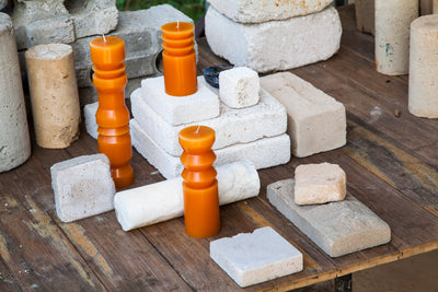 product image for Terracotta Totem Candles design by Areaware 85
