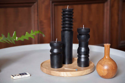 product image for Black Totem Candles design by Areaware 25