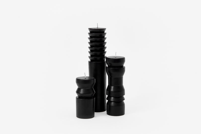 media image for Black Totem Candles design by Areaware 291