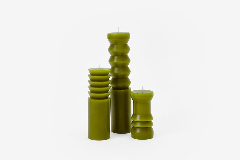 media image for Moss Totem Candles design by Areaware 21