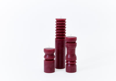 product image for Plum Totem Candles design by Areaware 32