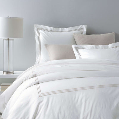 product image for trio pearl grey duvet cover by annie selke trgdcq 1 19