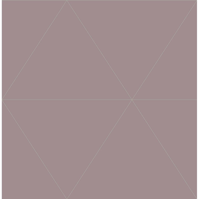 media image for Twilight Geometric Wallpaper in Purple from the Moonlight Collection by Brewster Home Fashions 232