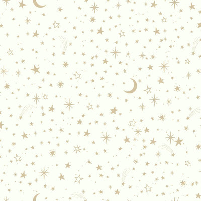 product image of Twinkle Little Star Peel & Stick Wallpaper in Gold by RoomMates for York Wallcoverings 514