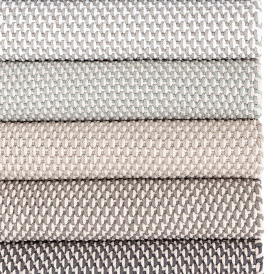product image for two tone rope platinum white indoor outdoor rug by annie selke da410 2518 5 68