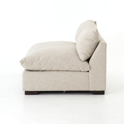 product image for Grant Armless Sofa In Oatmeal 6