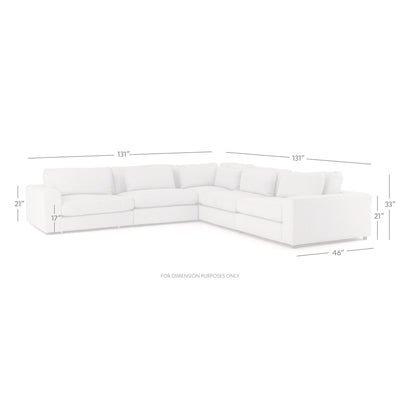 product image for bloor 5 piece sectional by bd studio 15 80