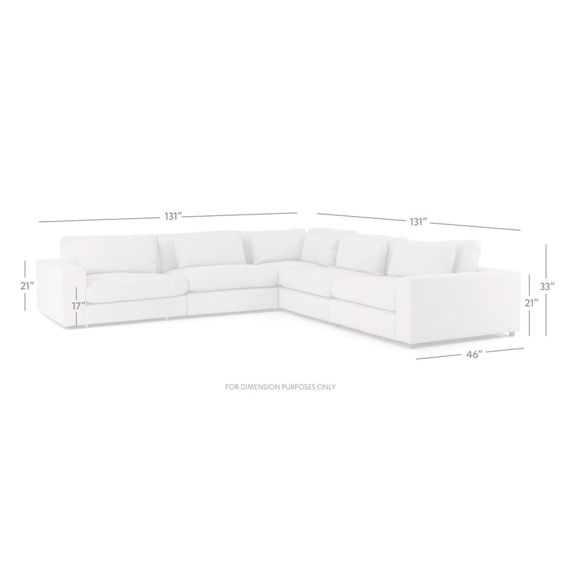 media image for bloor 5 piece sectional by bd studio 15 26