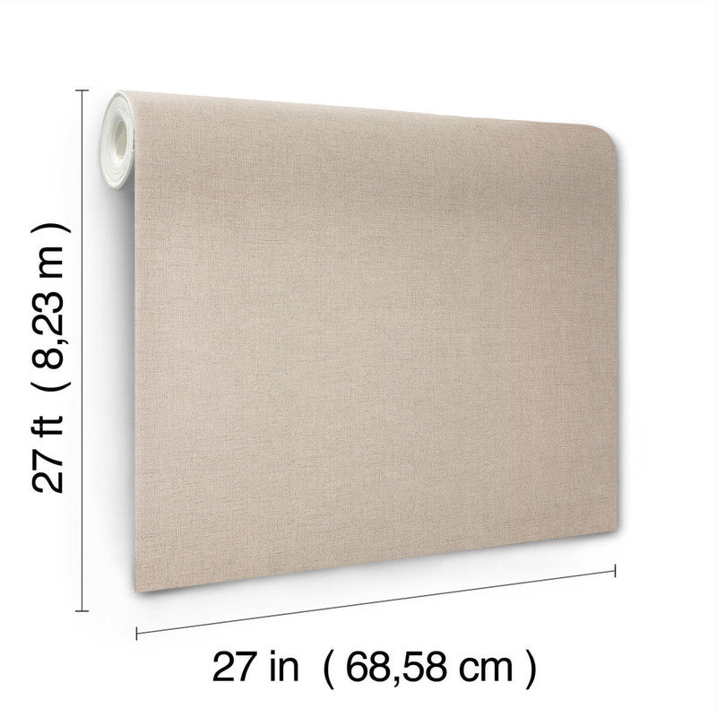media image for Hardy Linen High Performance Vinyl Wallpaper in Jute 272