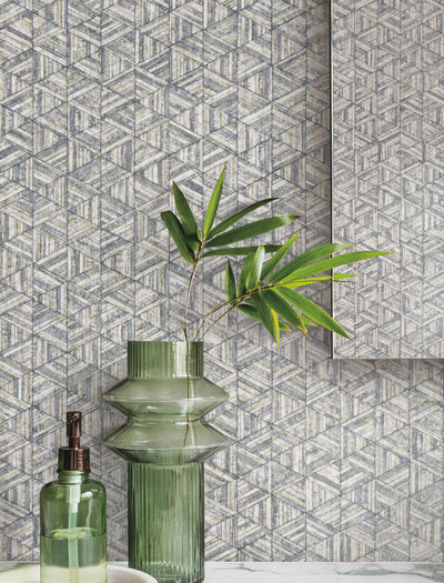 product image for Rune High Performance Vinyl Wallpaper in Oyster 16